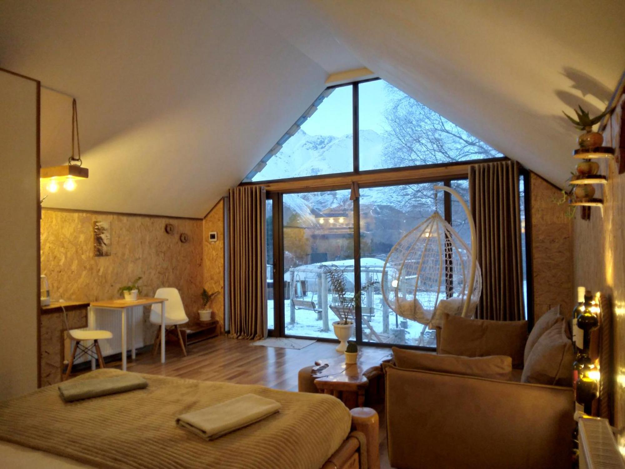 Kazbegi Cottages Qabarjina Exteriör bild